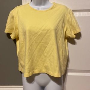 Light yellow t shirt